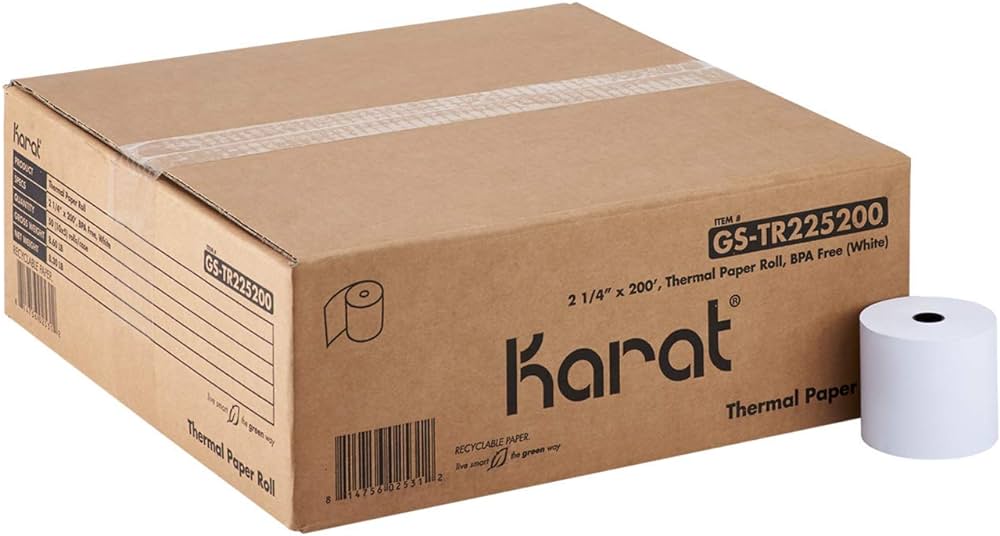 karat thermal paper roll
