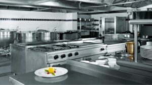 an image of a commercial kitchen